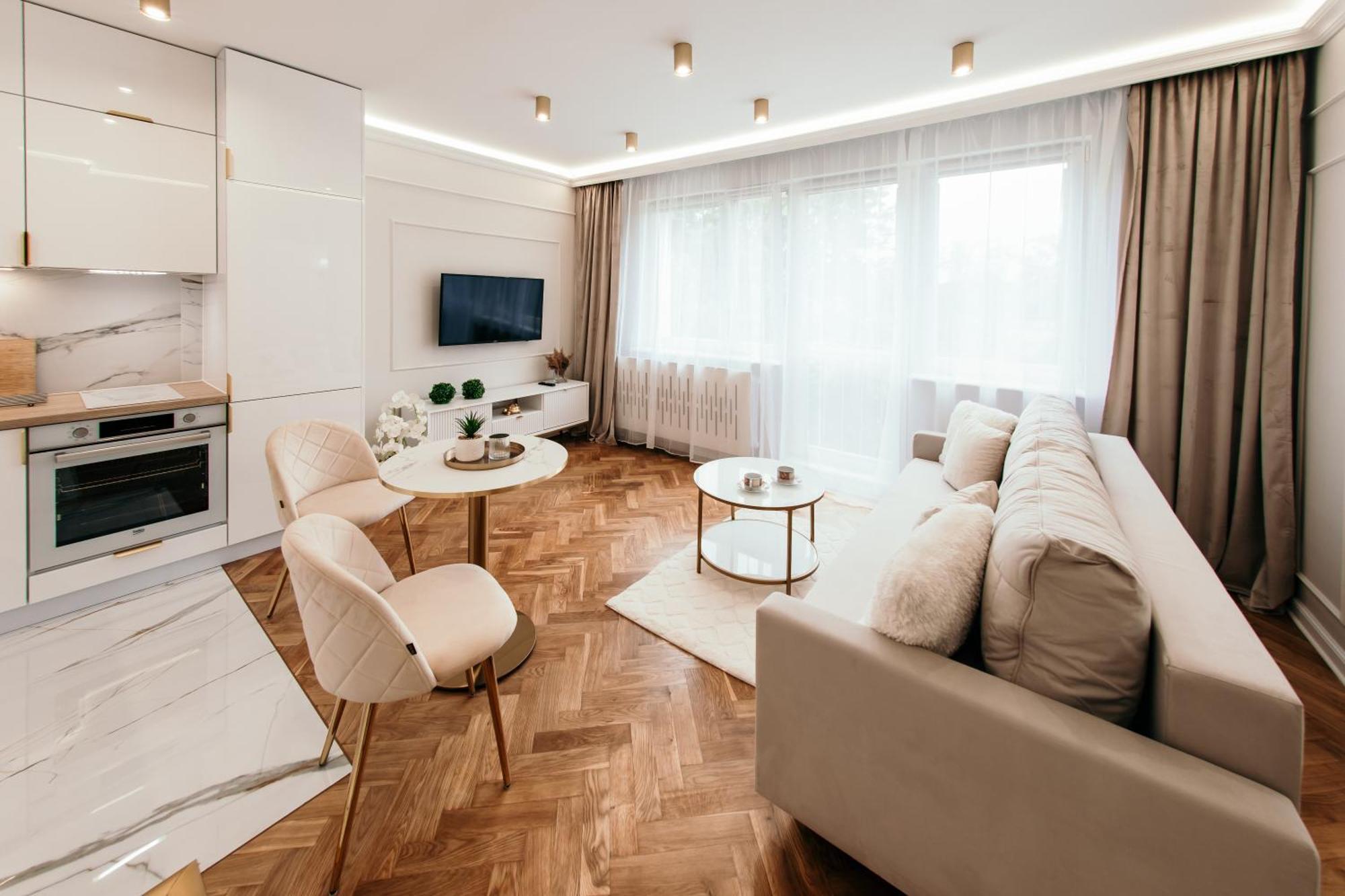Zaspa Blisko Plaza Stadion Szpital Apartment Гданск Екстериор снимка